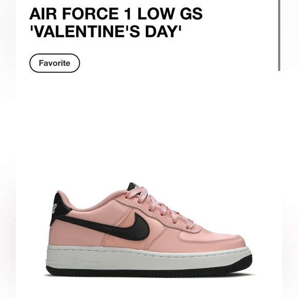 Nike AF 1 Low GS ‘Valentine's Day’ - Picture 5 of 11